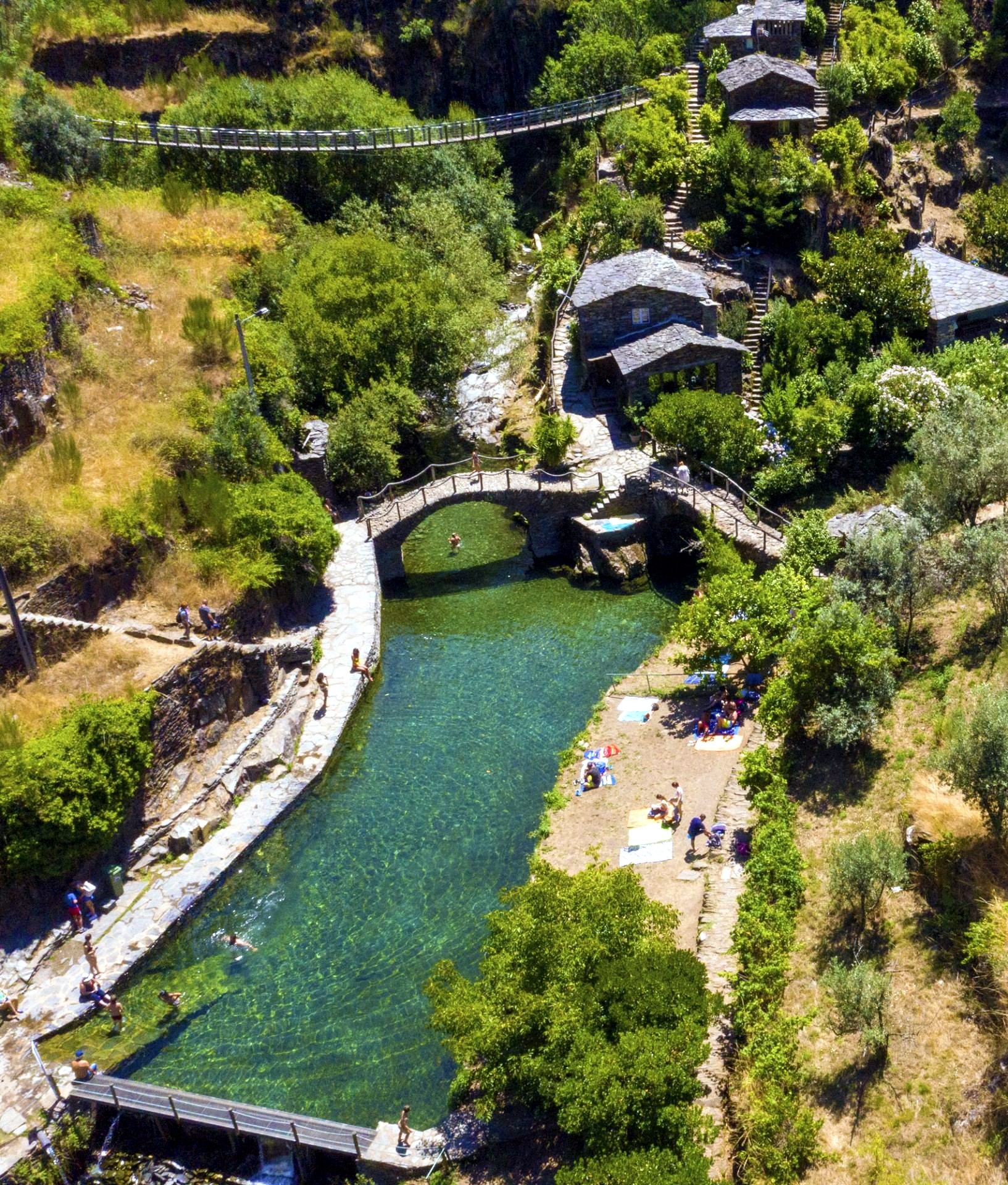 Foz d'Égua river pools