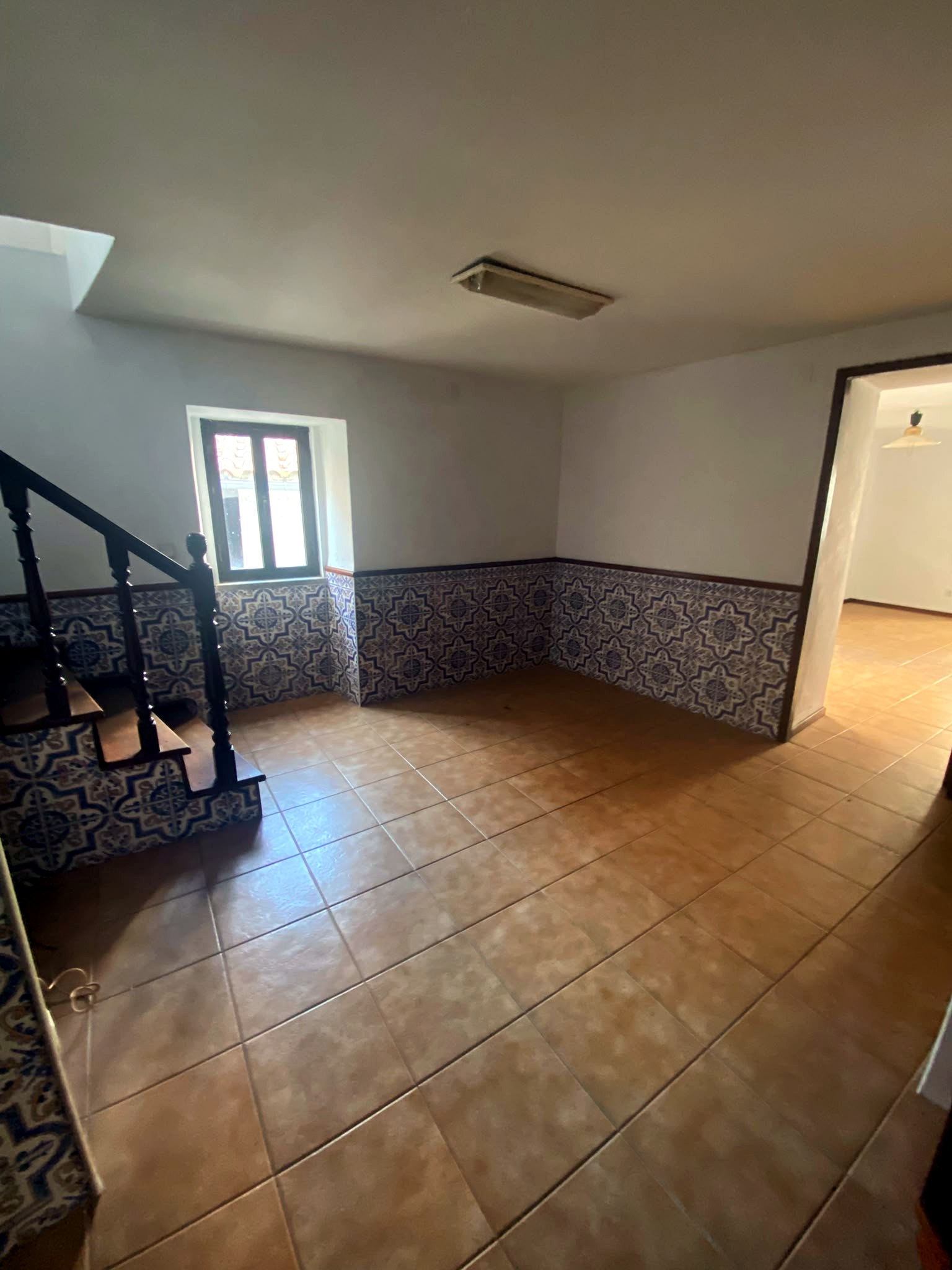 Upper-floor interior